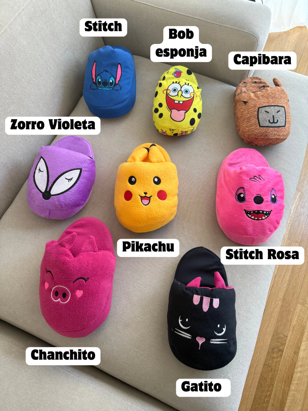 PANTUFLAS GIGANTES ✨💎